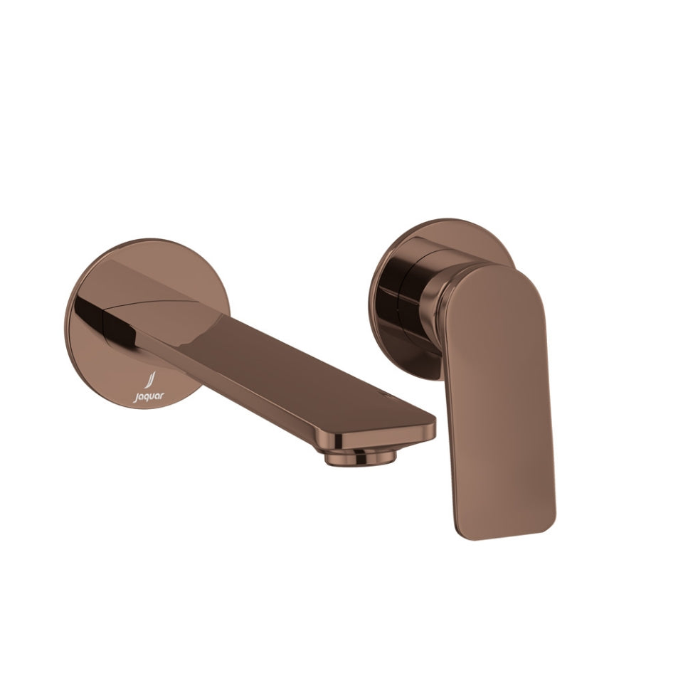 Jaquar Laguna Exposed Parts kit of Single Lever Basin Mixer Wall Mounted - Blush Gold Bright PVD