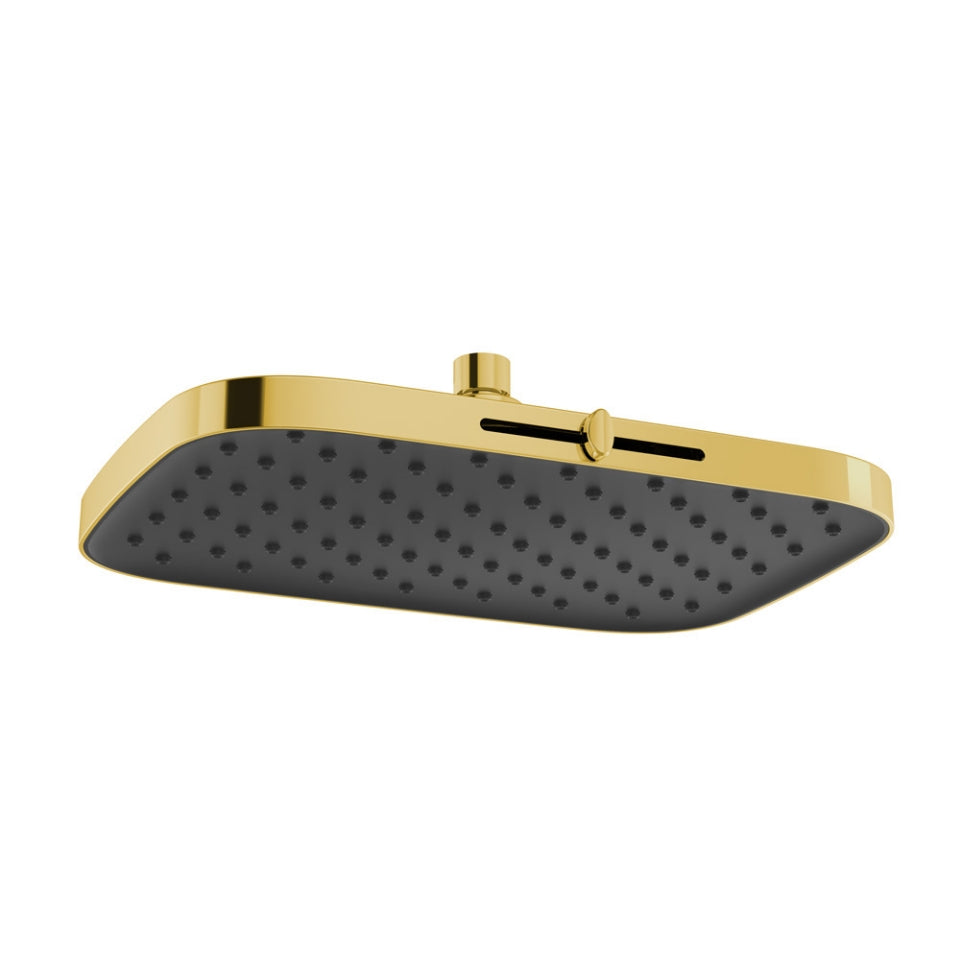 Jaquar Octane Slider Overhead Shower - Gold Bright PVD