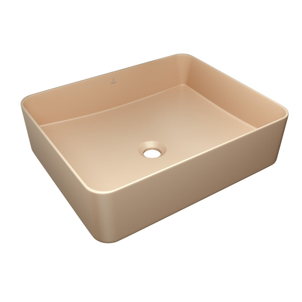 Jaquar Designer Thin Rim Table Top Basin - Beige Matt