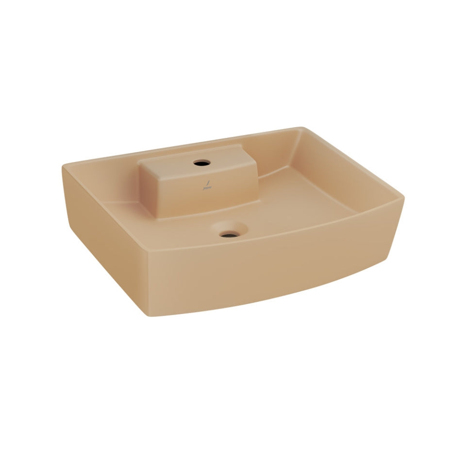 Jaquar Kubix Prime Table Top Basin - Beige Matt