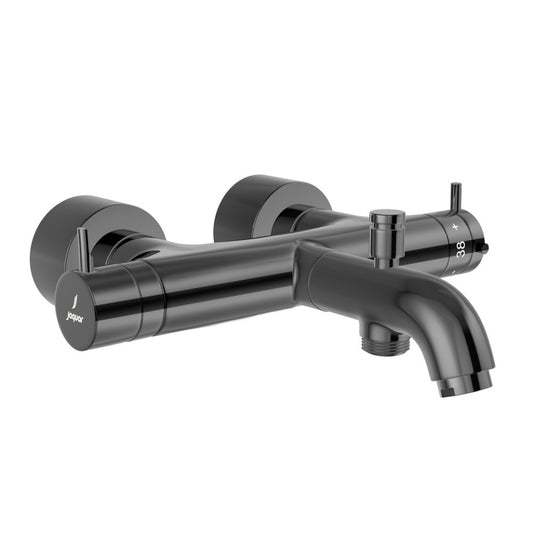 Jaquar Florentine Prime Exposed Bath Shower Mixer - Black Chrome
