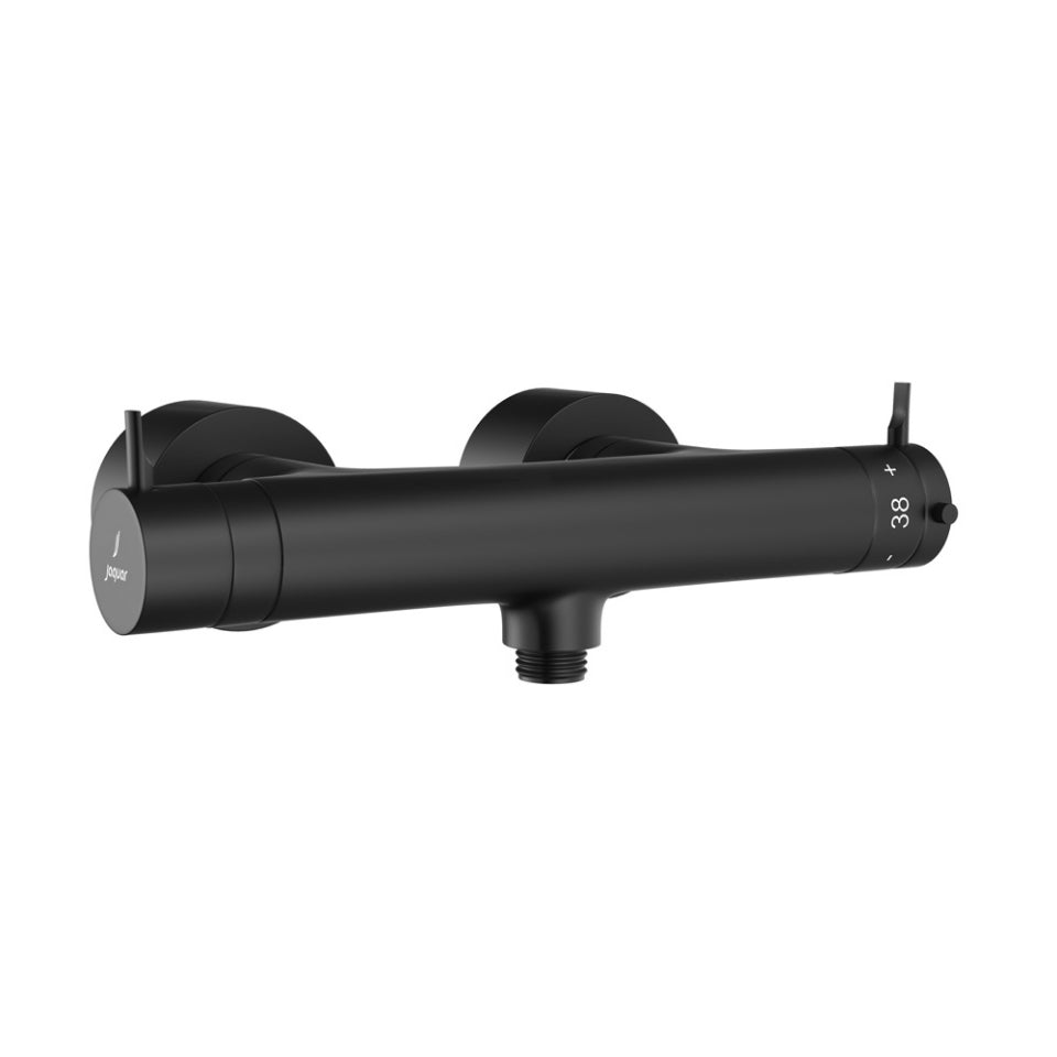 Jaquar Florentine Prime Exposed Shower Mixer (Wall Mounted) - Black Matt