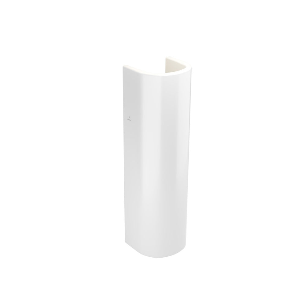 Jaquar Aria Washbasin Full Pedestal for ARS-WHT-39801 - White