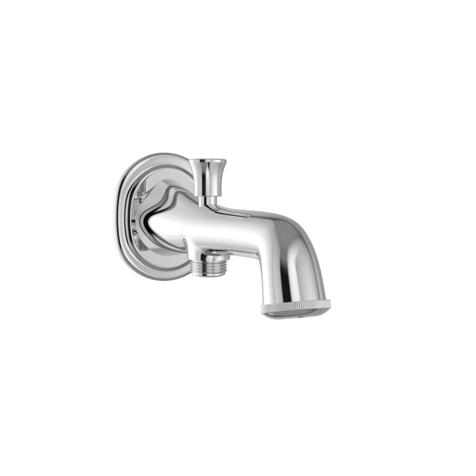Jaquar Bath Tub Spout with Button Attachment - Chrome