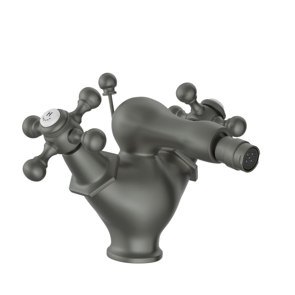 Jaquar Queens 1 Hole Bidet Mixer - Graphite