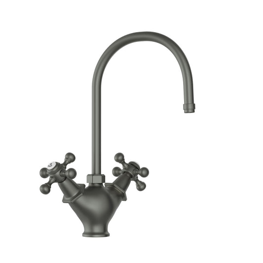 Jaquar Queens Sink Mixer, 1-Hole - Graphite
