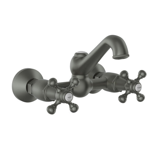 Jaquar Queens Sink Mixer - Graphite