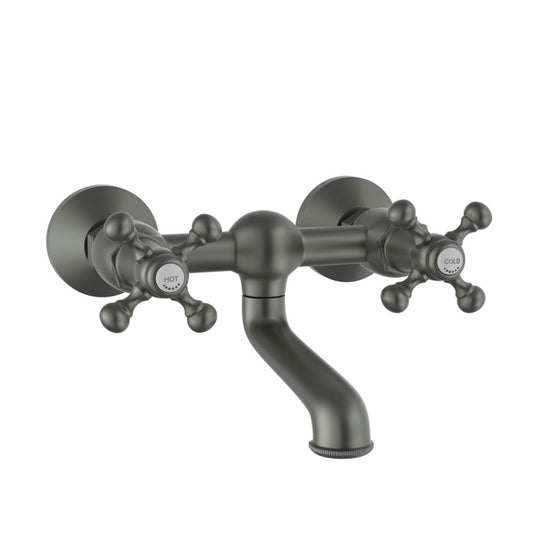 Jaquar Queens Wall Mixer Non-Telephonic Shower Arrangement - Graphite