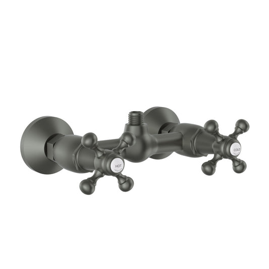 Jaquar Queens Shower Mixer for Shower Cubicles (Wall Mounted) - Graphite