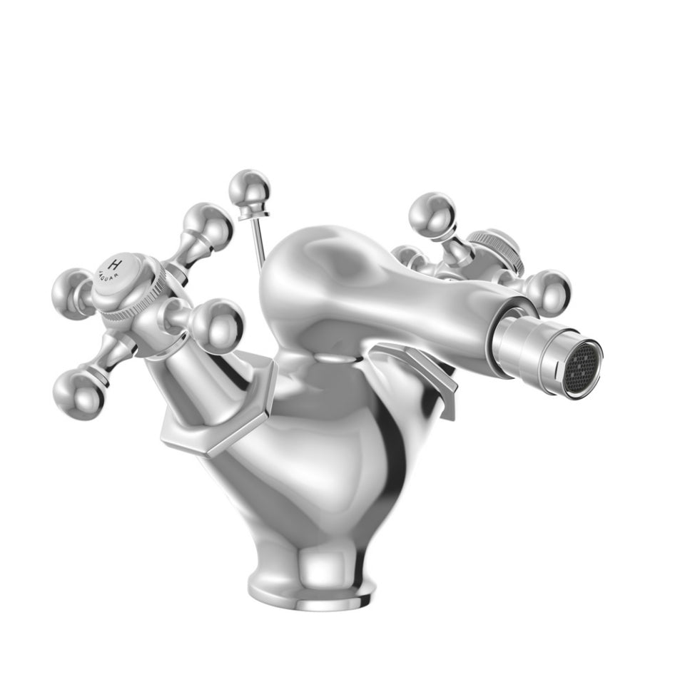 Jaquar Queens 1 Hole Bidet Mixer - Chrome