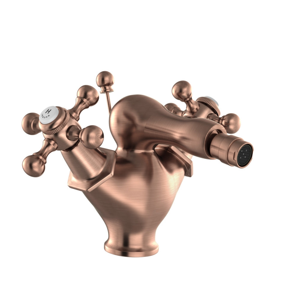 Jaquar Queens 1 Hole Bidet Mixer - Antique Copper