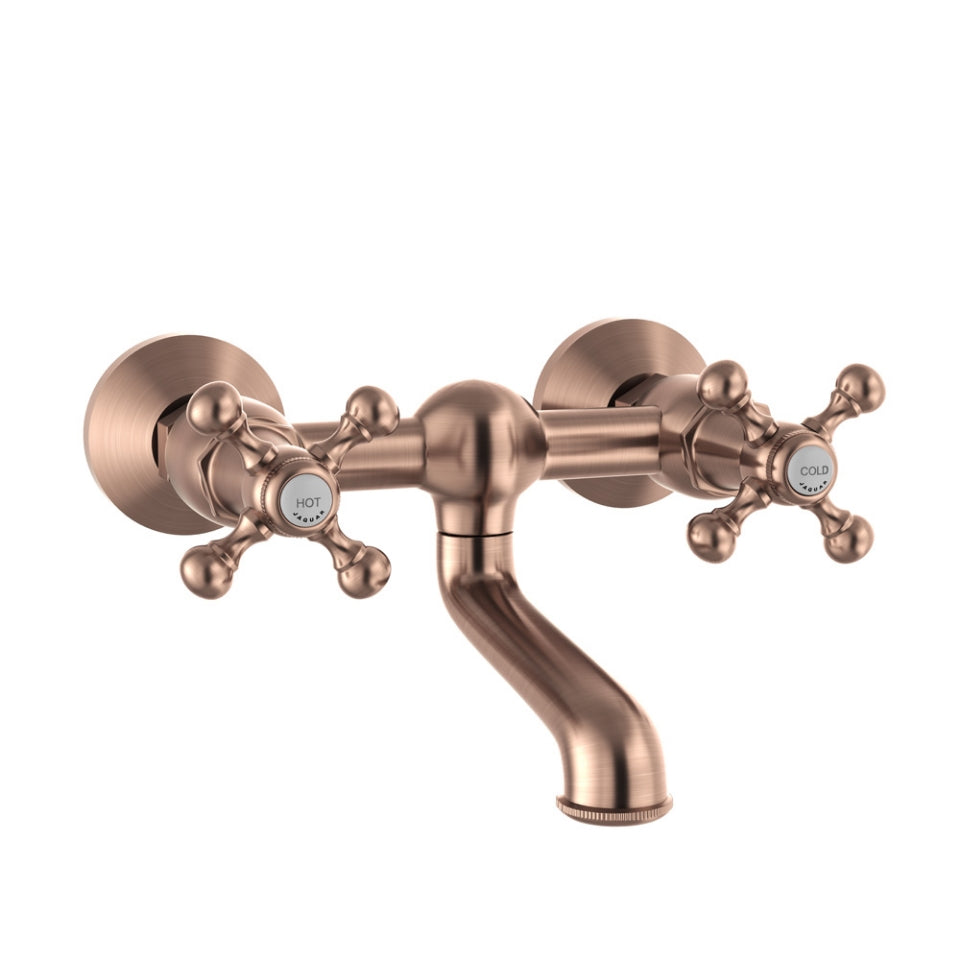 Jaquar Queens Wall Mixer Non-Telephonic Shower Arrangement - Antique Copper