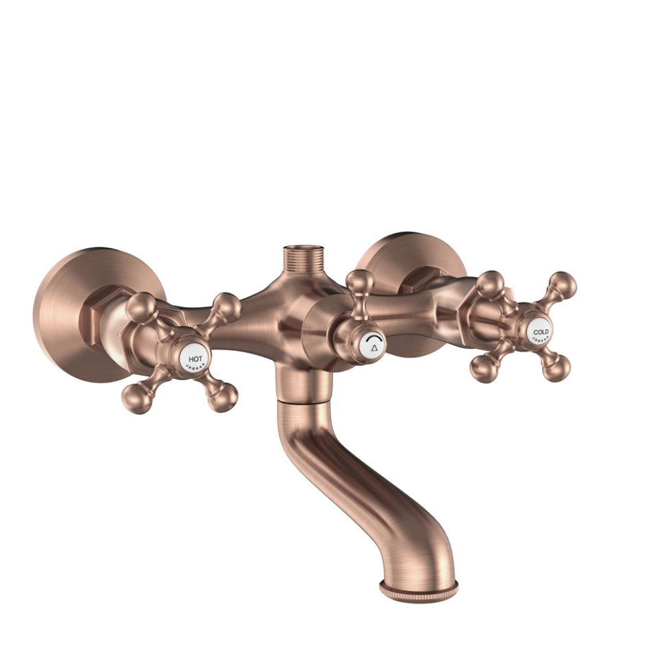 Jaquar Queens Wall Mixer - Antique Copper