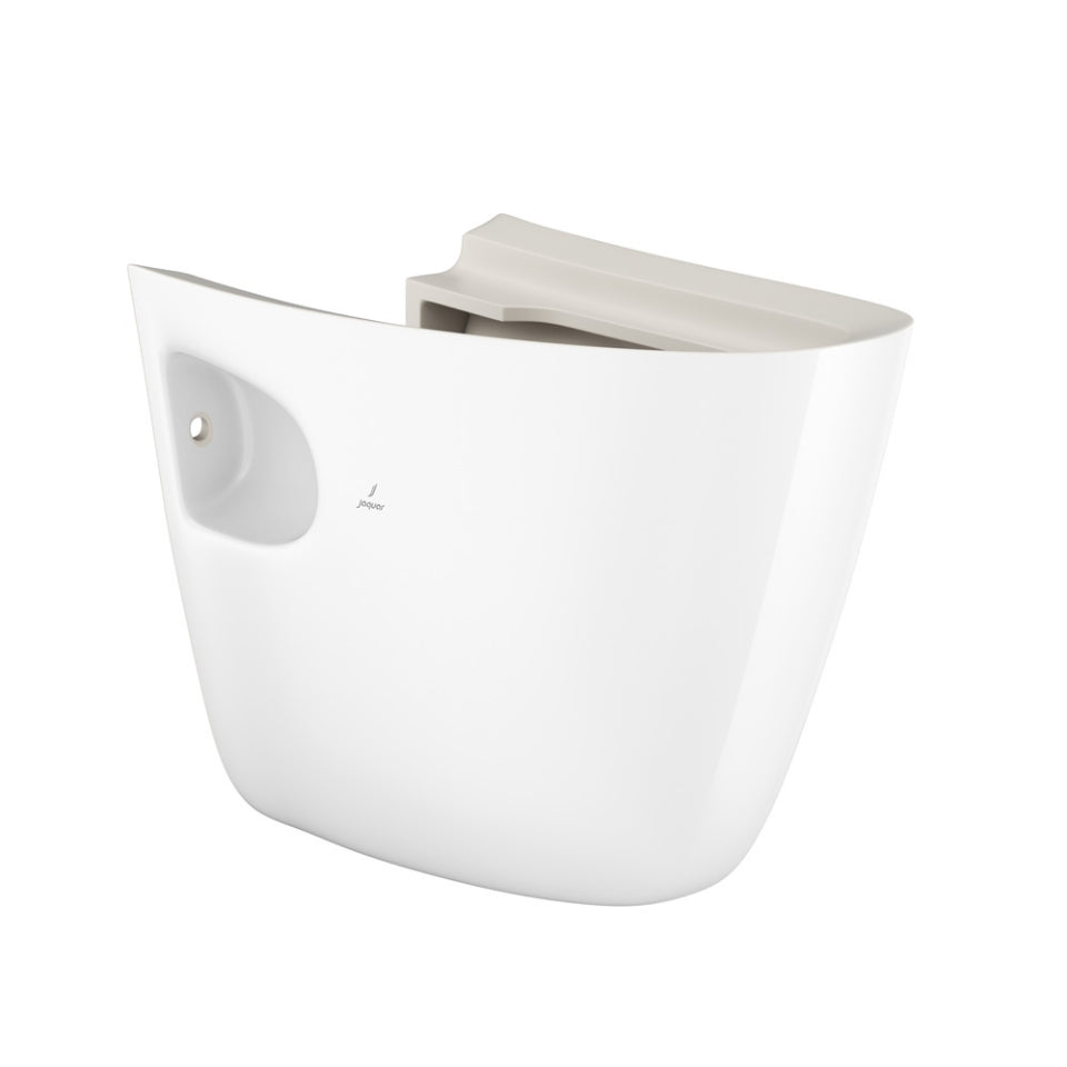 Jaquar Opal Prime Half Pedestal - White