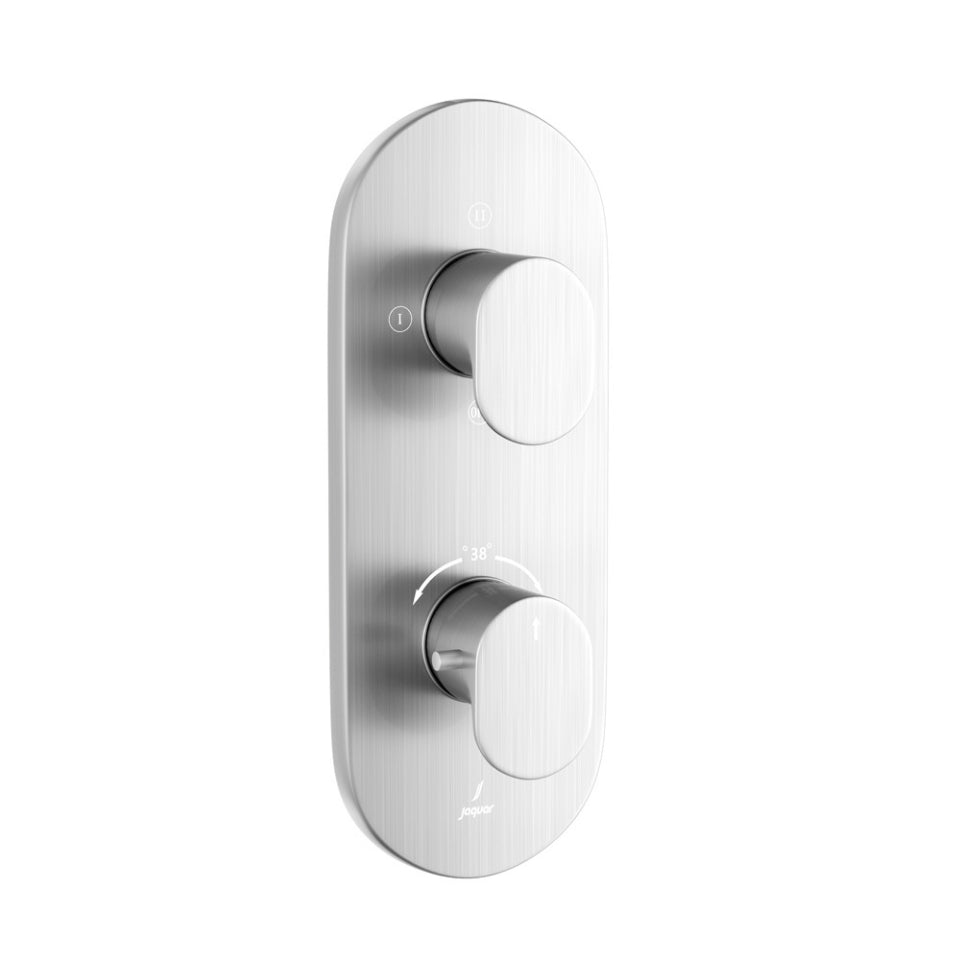 Jaquar Opal Prime Aquamax Thermostatic Shower Mixer - Stainless Steel