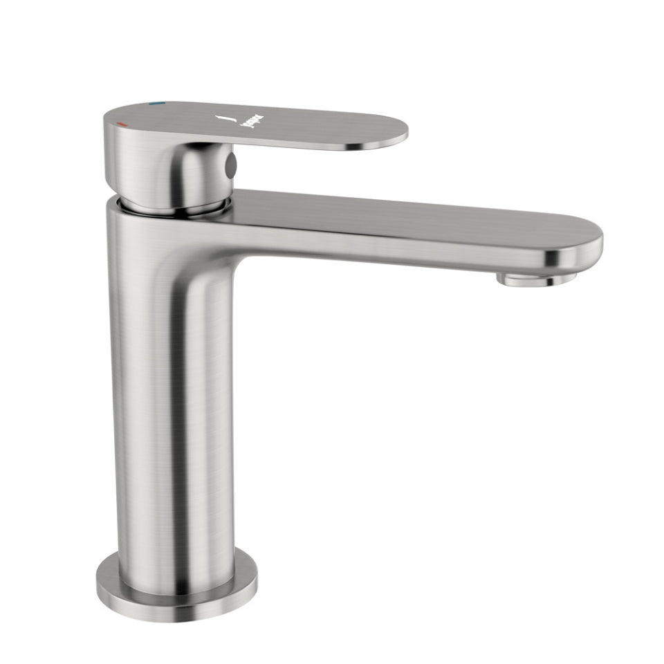 Jaquar Opal Prime Single Lever Basin Mixer - Stainless Steel
