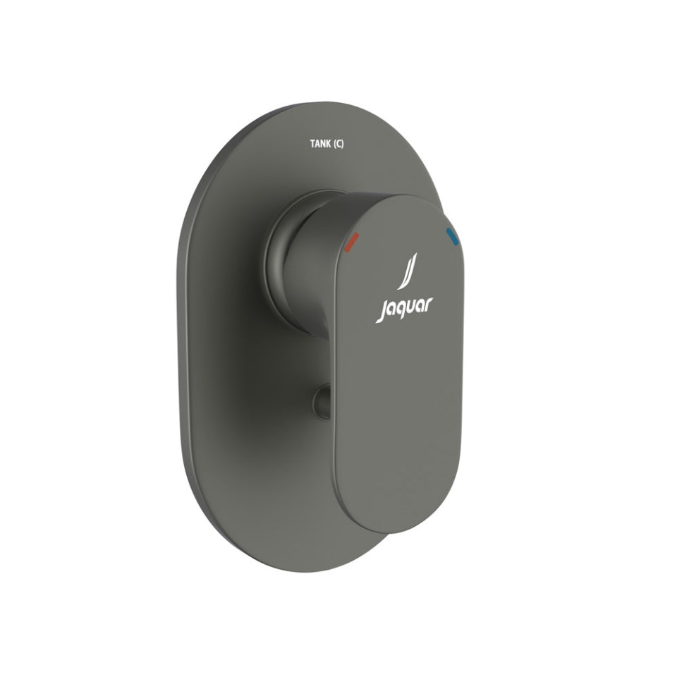 Jaquar Opal Prime 3-Inlet Single Lever Concealed Diverter - Graphite