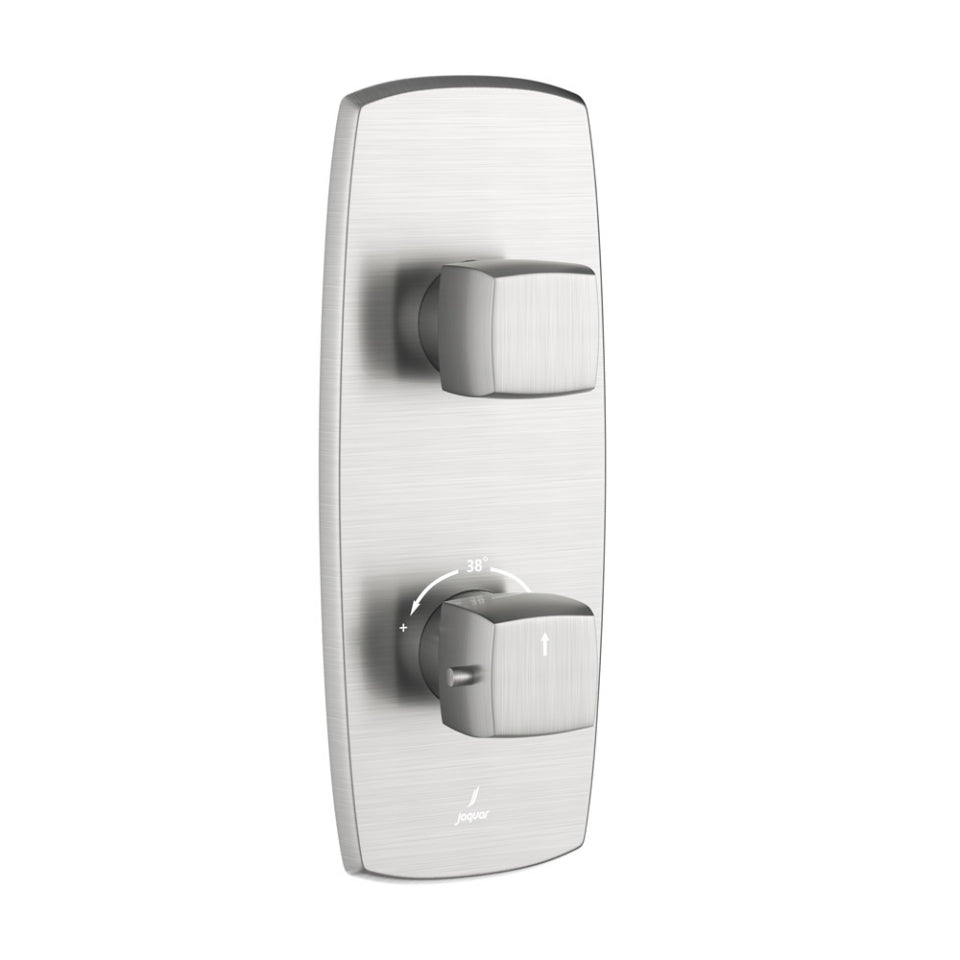 Jaquar Thermostatic Shower Mixer - Stainless Steel