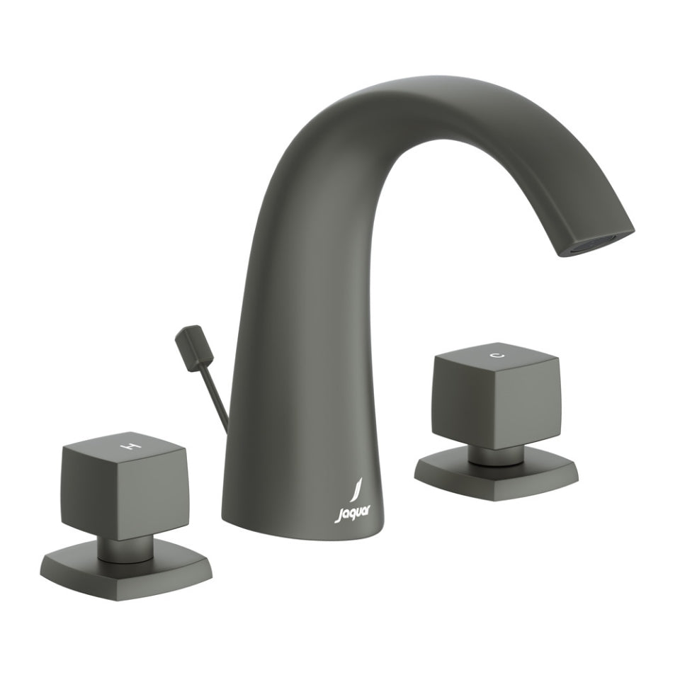 Jaquar 3-Hole Basin Mixer - Graphite