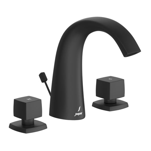 Jaquar 3-Hole Basin Mixer - Black Matt