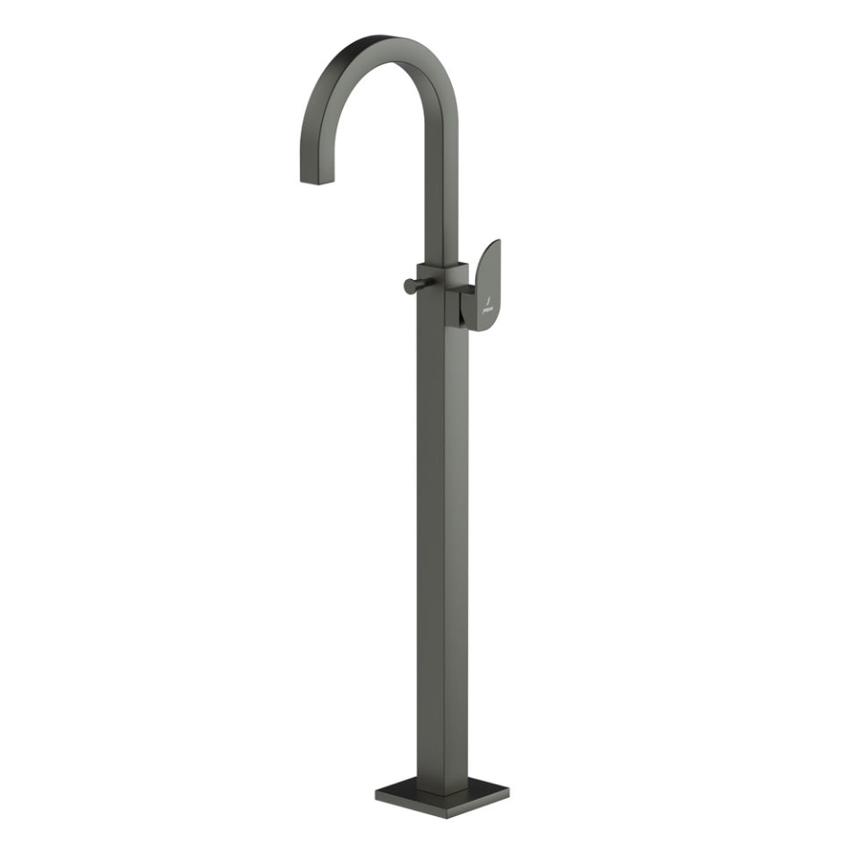 Jaquar Alive Exposed Parts of Floor Mounted Single Lever Bath Mixer - Graphite