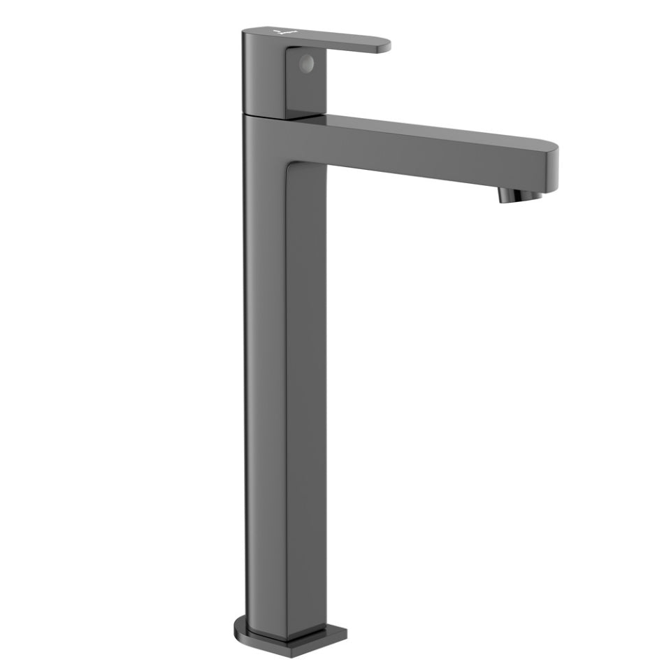 Jaquar Alive Pillar Cock - Black Chrome