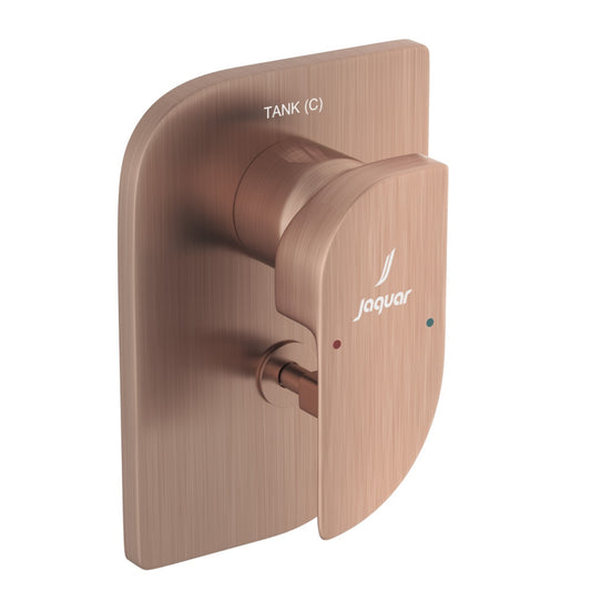 Jaquar Alive Single Lever 3-inlet Diverter - Antique Copper