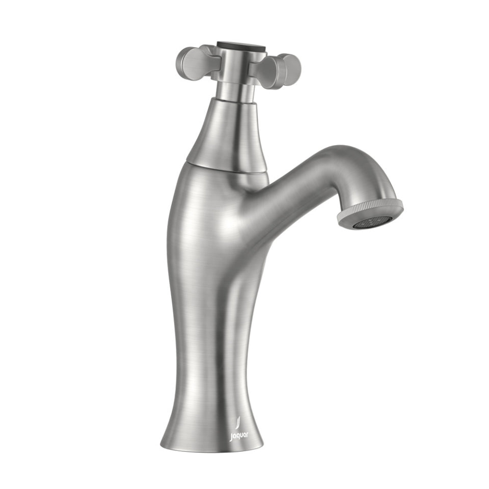 Jaquar Queens Prime Pillar Cock - Stainless Steel