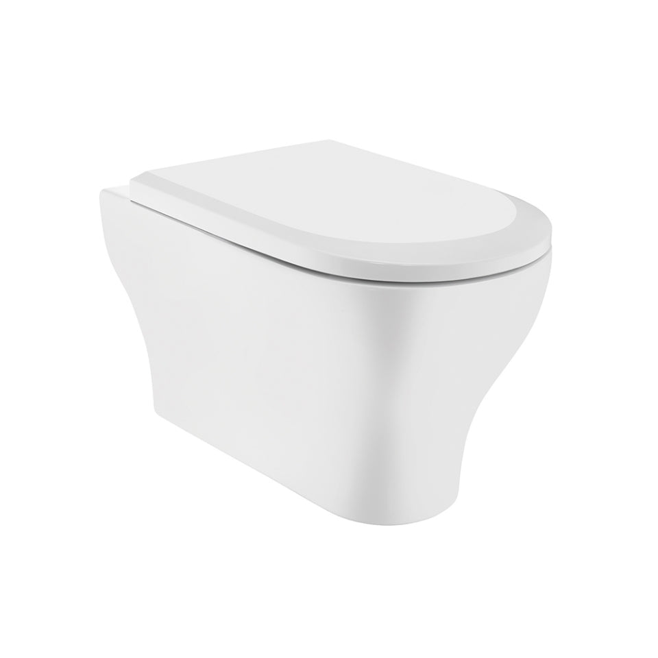 Jaquar Florentine Rimless Blind Installation Wall Hung WC - White