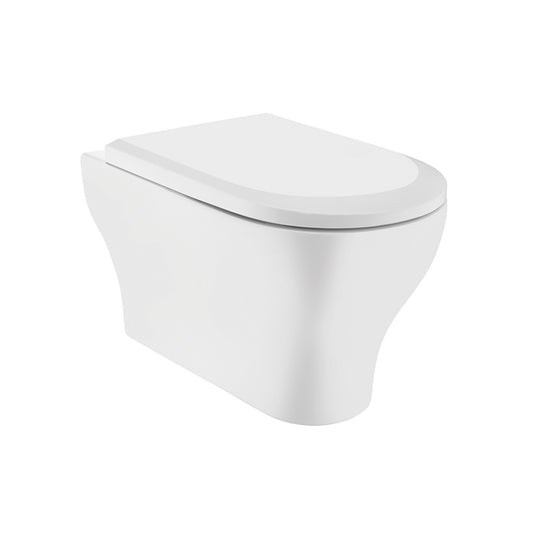 Jaquar Florentine Rimless Wall Hung WC - White