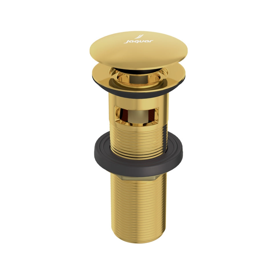 Jaquar Click Clack Waste - Gold Bright PVD