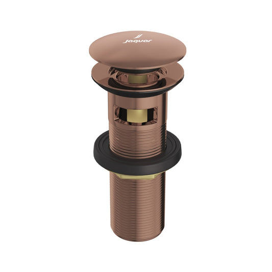 Jaquar Click Clack Waste - Blush Gold Bright PVD