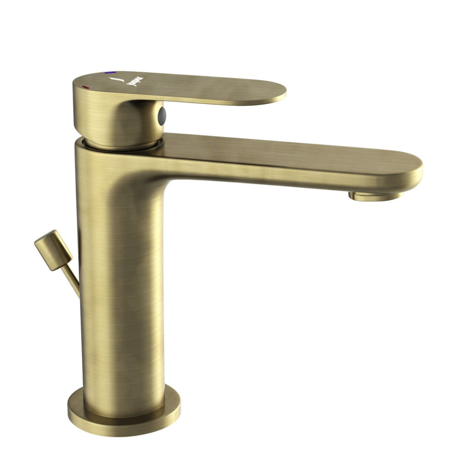 Jaquar Opal Prime Single Lever Basin Mixer with Popup Waste - Antique Bronze