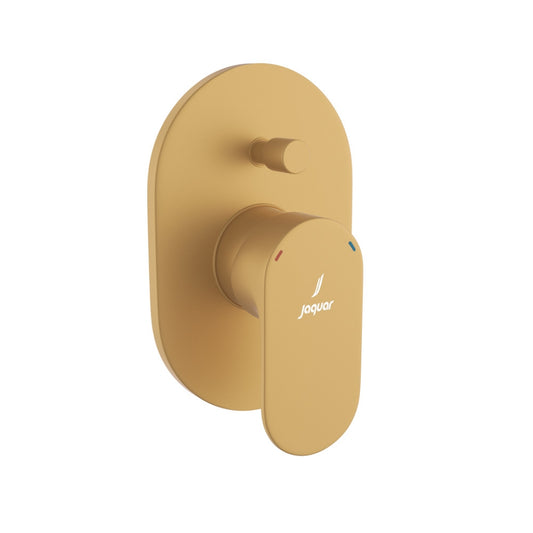 Jaquar Opal Prime Single Lever Exposed Parts Kit of Hi-flow Diverter - Gold Matt PVD