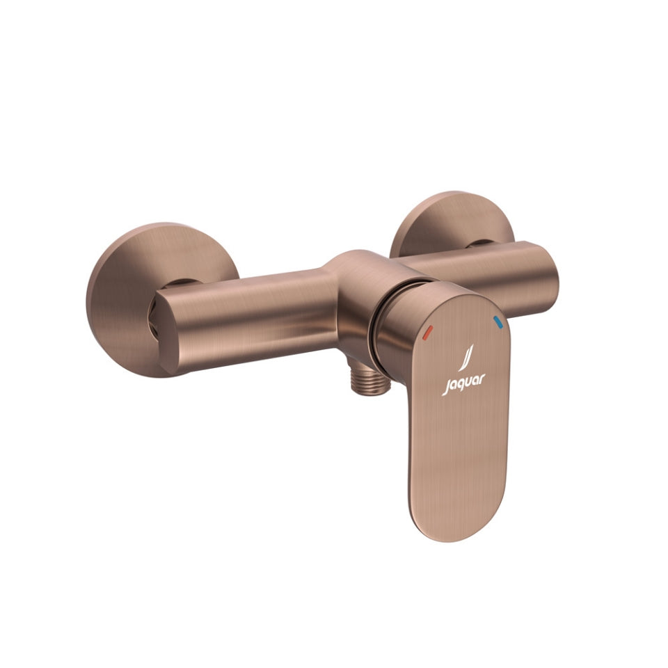 Jaquar Opal Prime Single Lever Exposed Shower Mixer - Antique Copper