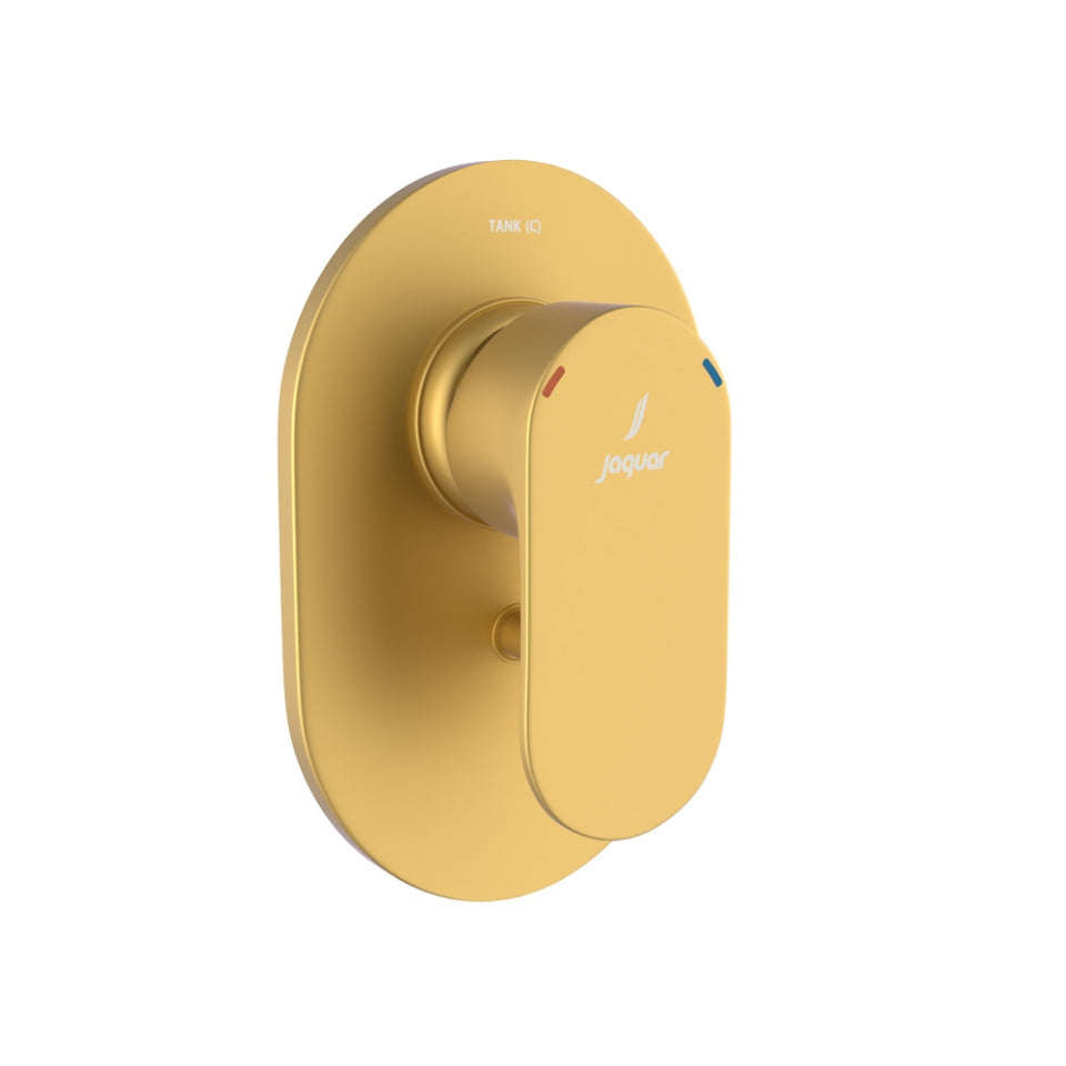 Jaquar Opal Prime 3-Inlet Single Lever Concealed Diverter - Gold Matt PVD