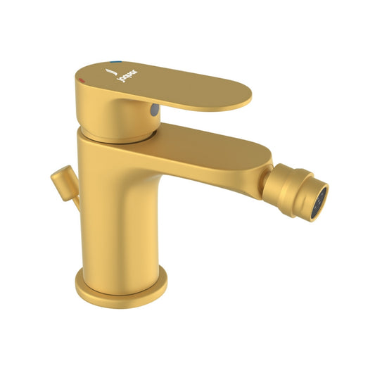 Jaquar Opal Prime Single Lever Bidet Mixer with Popup Waste - Gold Matt PVD