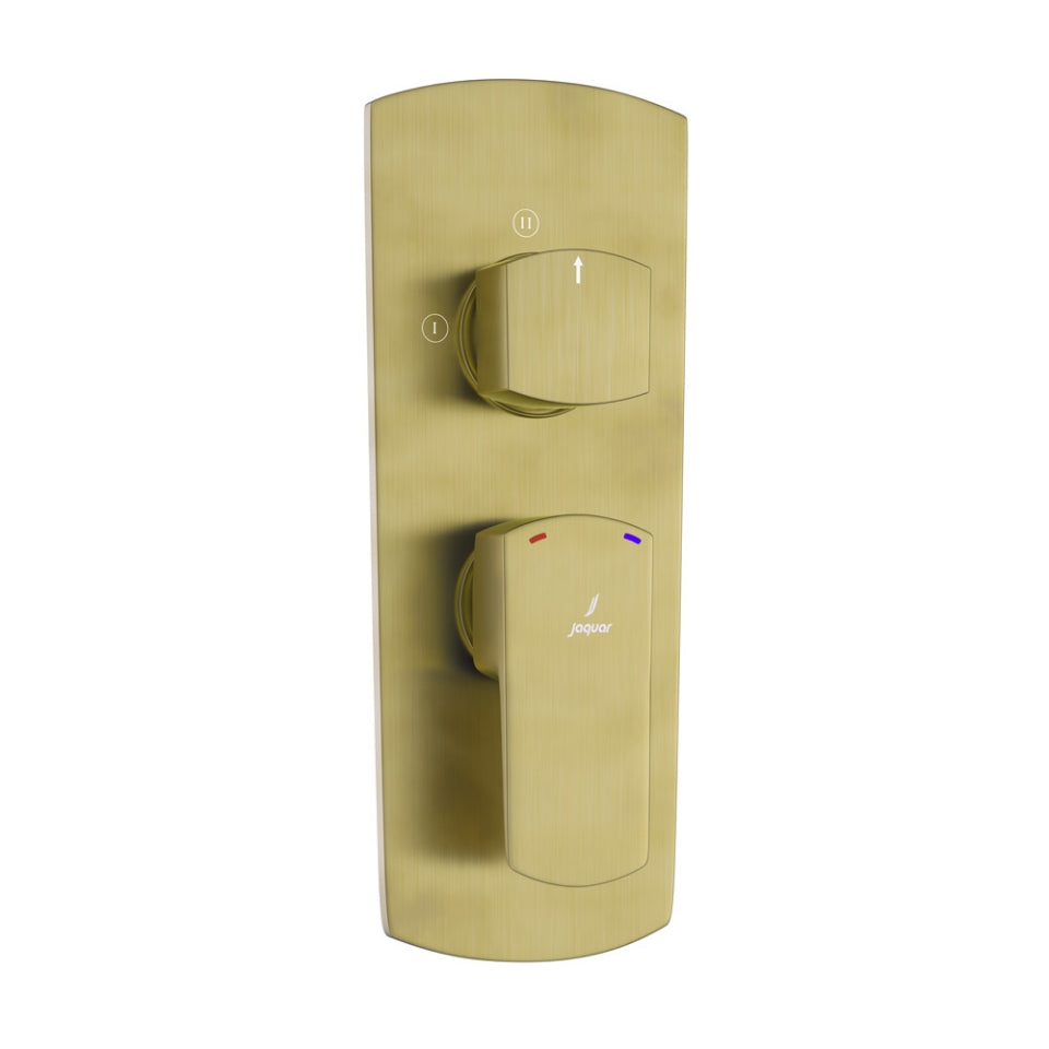 Jaquar Kubix Prime Aquamax Exposed Part Kit of Single Lever Shower Mixer - Antique Bronze