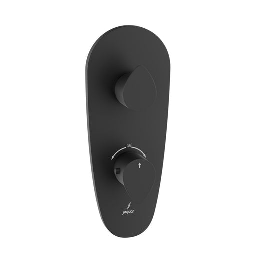 Jaquar Vignette Prime Thermostatic Shower Mixer - Black Matt