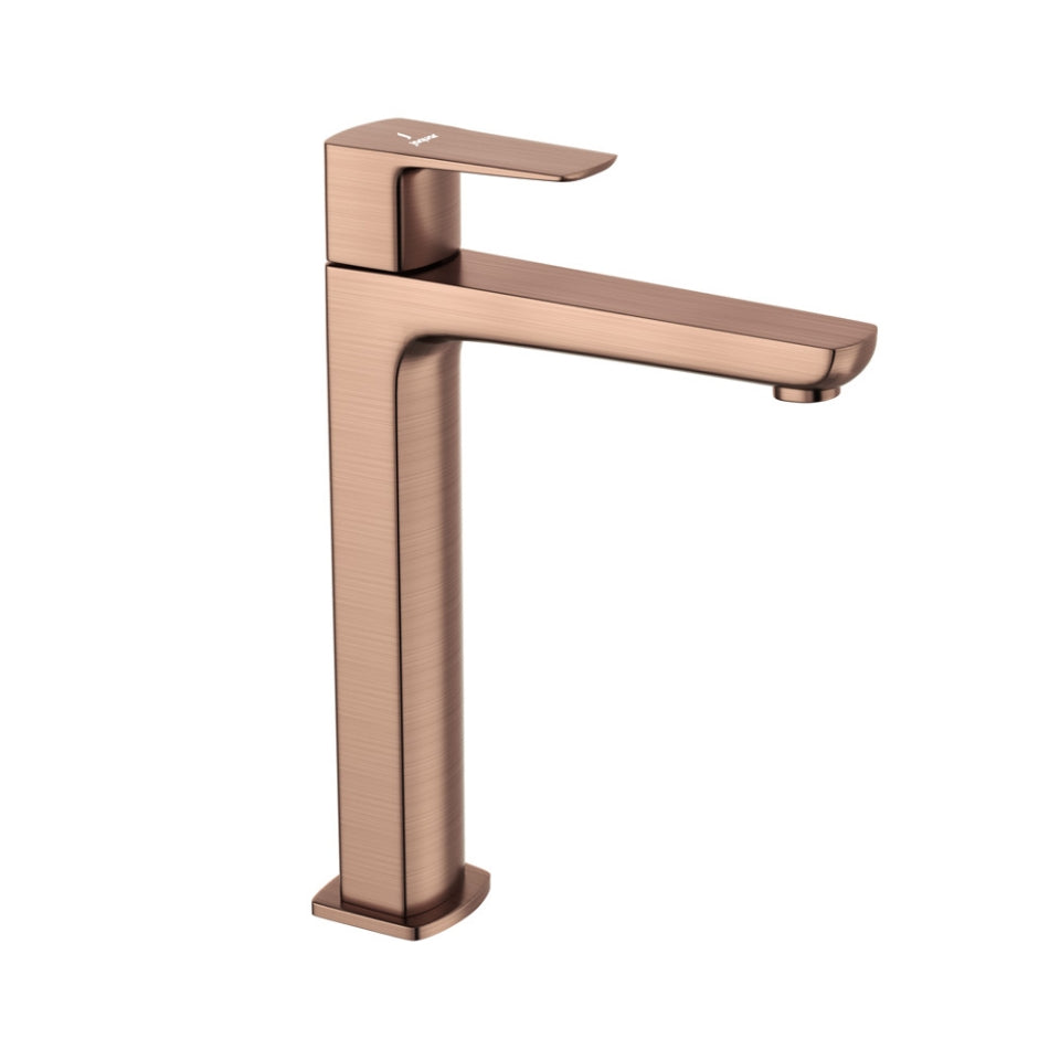 Jaquar Kubix Prime Pillar Cock - Antique Copper