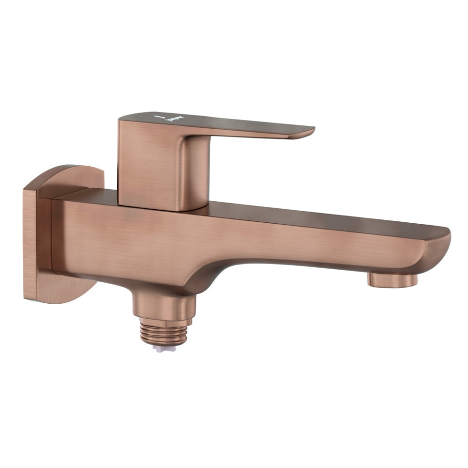 Jaquar Kubix Prime 2 Way Bib Cock - Antique Copper