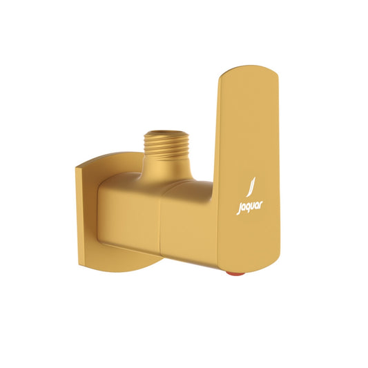 Jaquar Kubix Prime Angular Stop Cock - Gold Matt PVD