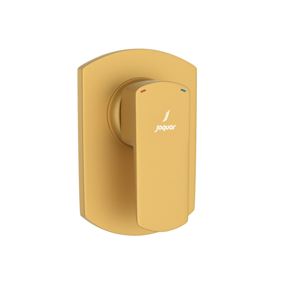 Jaquar Kubix Prime Single Lever Concealed Deusch Mixer - Gold Matt PVD