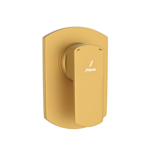 Jaquar Kubix Prime Single Lever Concealed Deusch Mixer - Gold Matt PVD