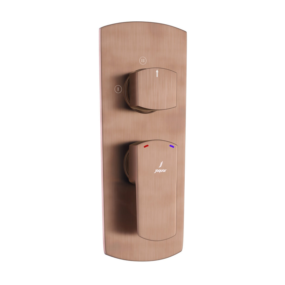 Jaquar Kubix Prime Aquamax Exposed Part Kit of Single Lever Shower Mixer - Antique Copper