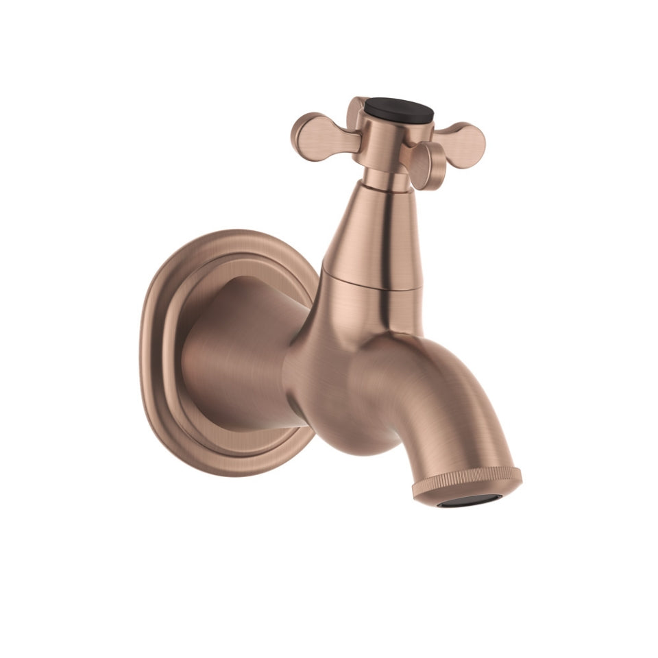 Jaquar Queens Prime Bib Cock - Antique Copper