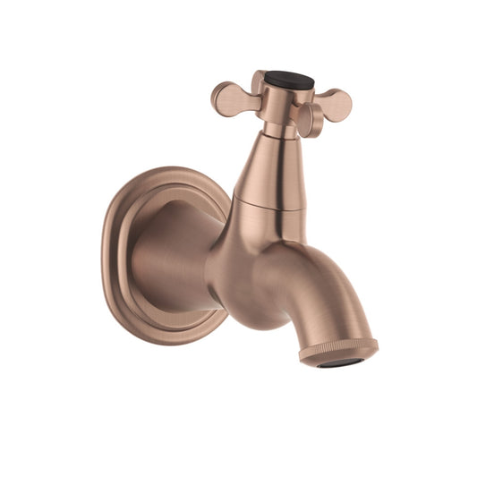 Jaquar Queens Prime Bib Cock - Antique Copper