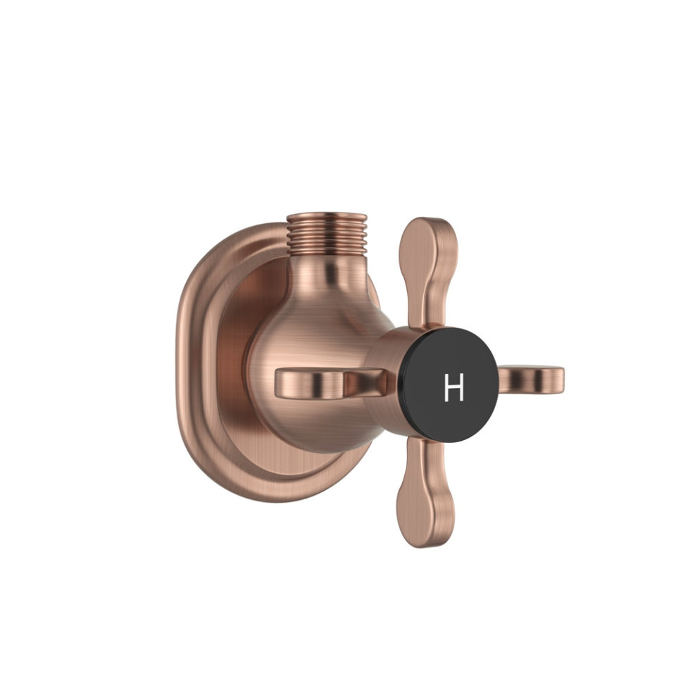 Jaquar Queens Prime Angular Stop Cock - Antique Copper