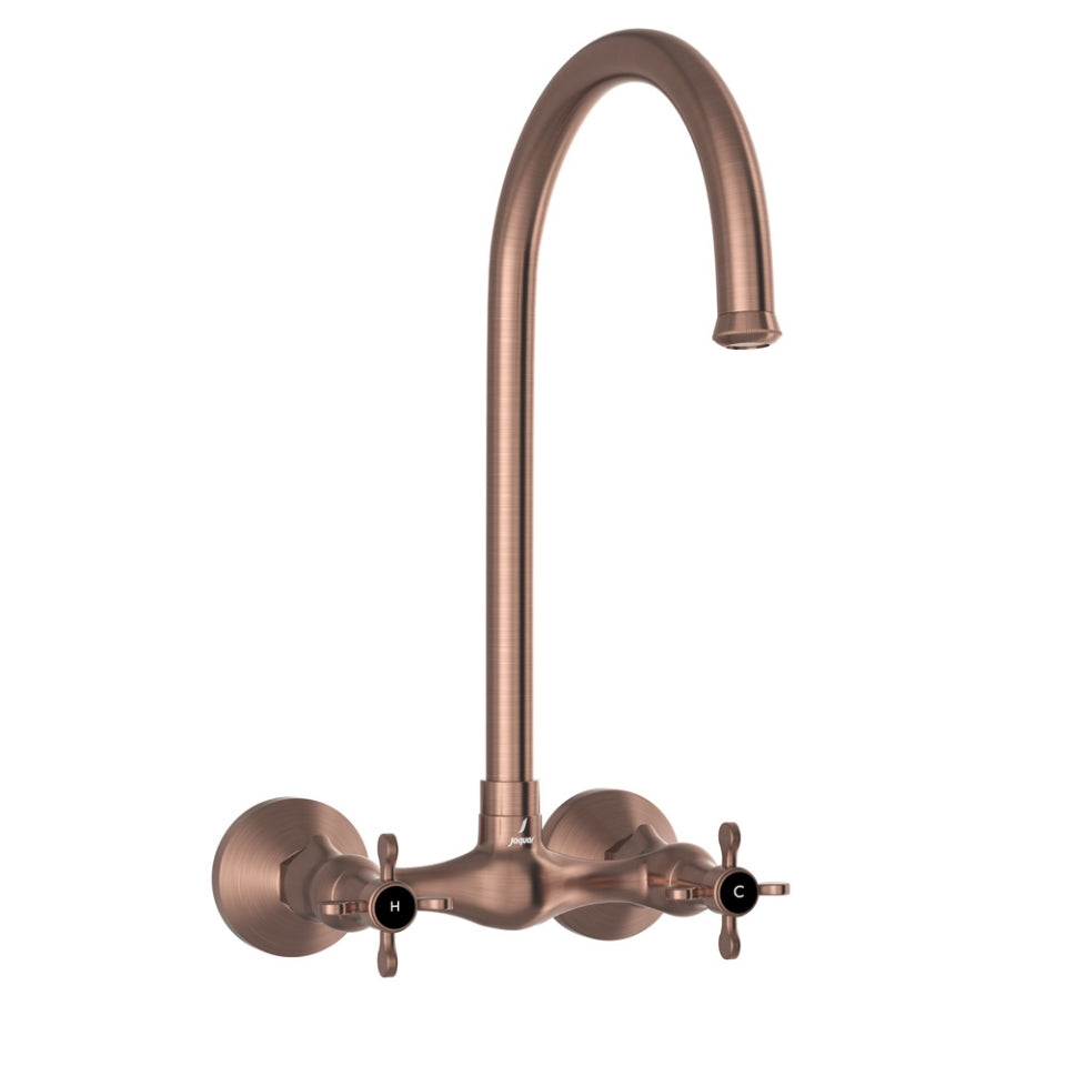 Jaquar Queens Prime Sink Mixer with Regular Swinging Spout - Antique Copper