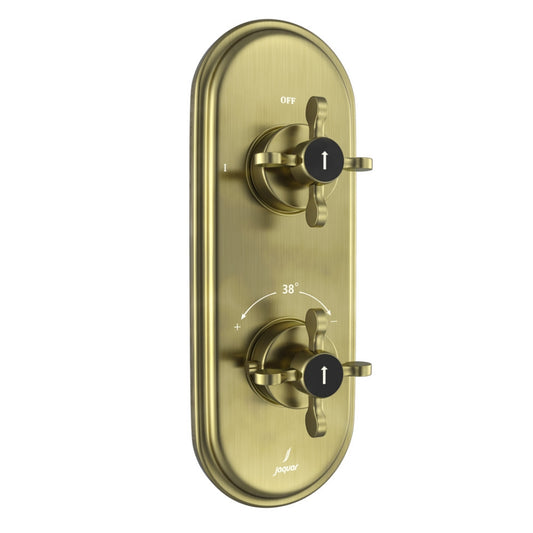 Jaquar Queens Prime Aquamax Thermostatic Shower Mixer - Antique Bronze